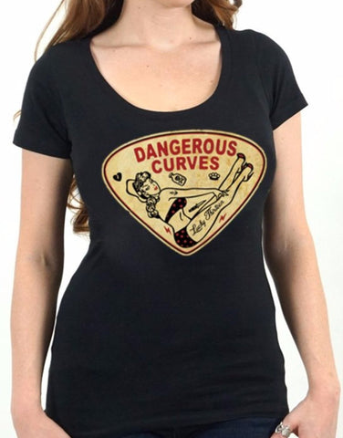 The CURVES Scoop Neck Tee