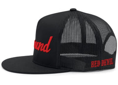 HELLBOUND Trucker Cap - BLACK/BLACK/RED