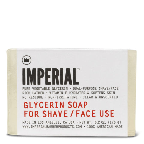 GLYCERIN FACE/SHAVE SOAP BAR