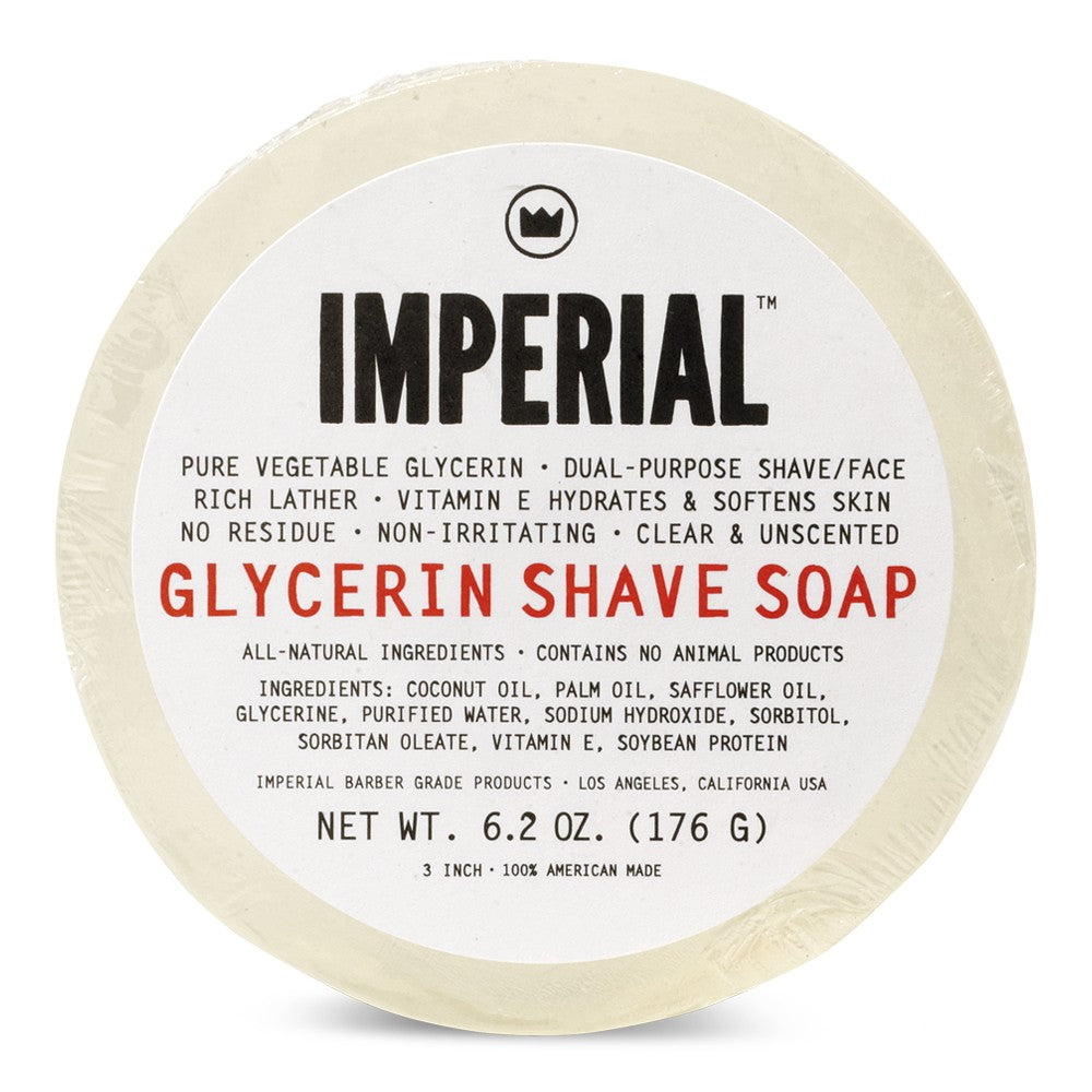 GLYCERIN SHAVE SOAP PUCK