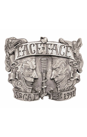 The FACE TO FACE Belt Buckle