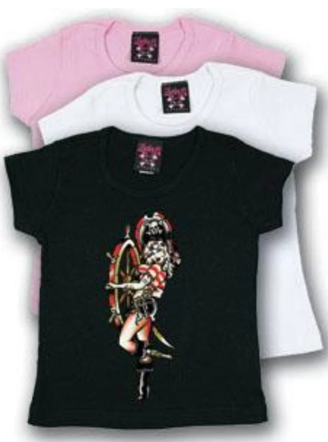 The PIRATE GIRL Toddler Tee - LIMITED QUANTITIES AND SIZES AVAILABLE