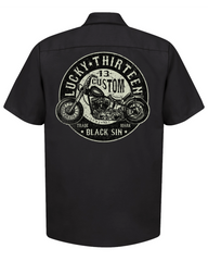 The BLACK SIN Work Shirt