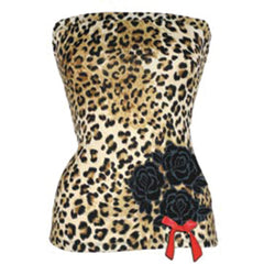 The SANDY Leopard Tube Top - LAST ONE IS A SMALL!