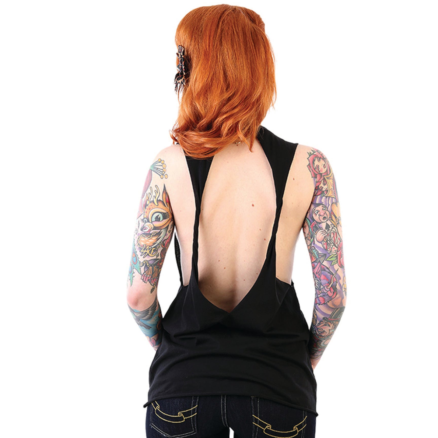 The UNDERWATER RODEO Twist Back Tank - ONLY SIZE 2XL AVAILABLE!