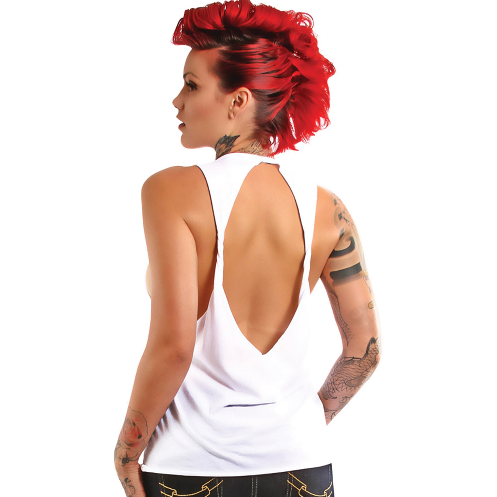 The UNDERWATER RODEO Twist Back Tank - ONLY SIZE 2XL AVAILABLE!