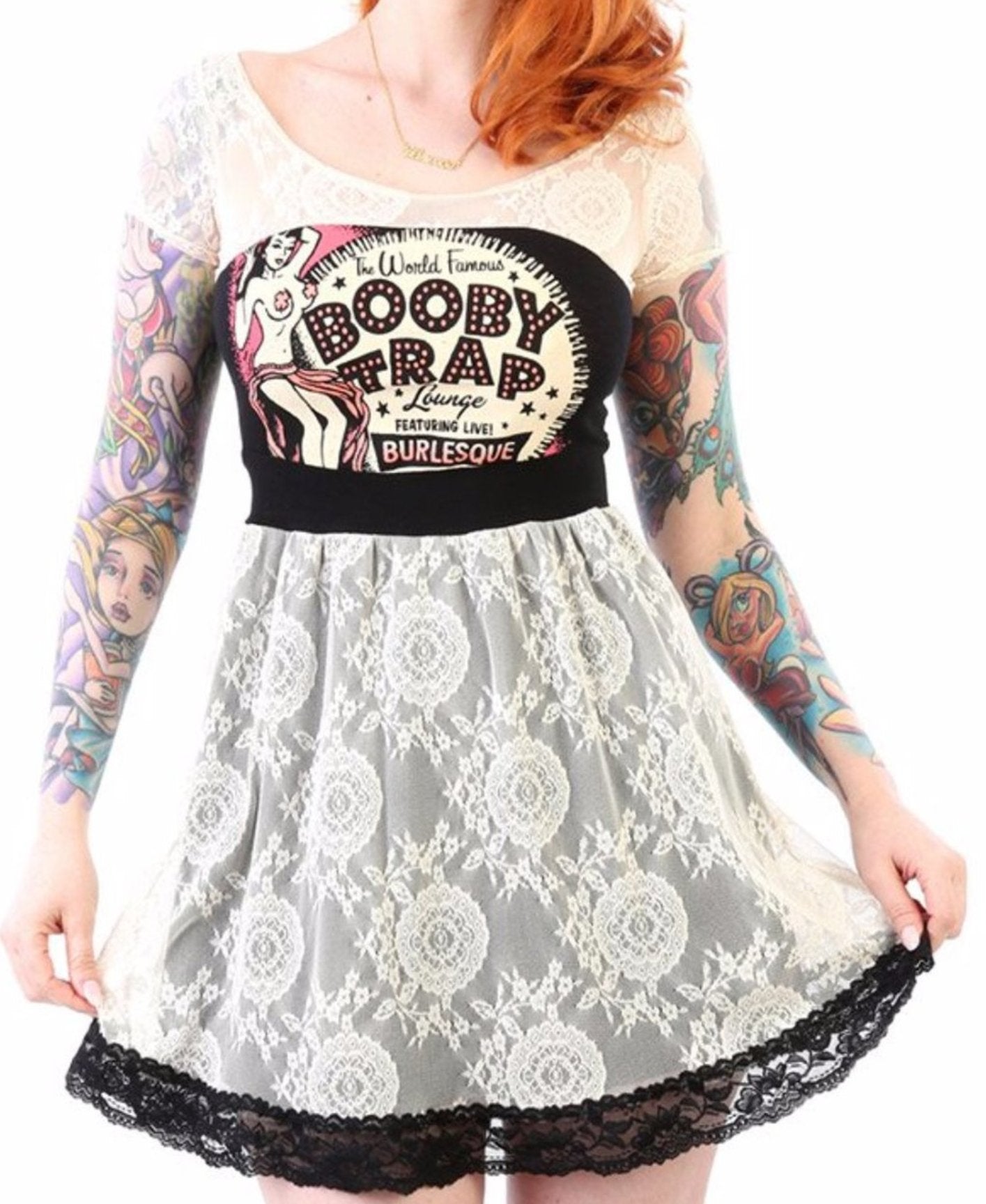 The GO FOR A WHIRL Baby Doll Dress - ONLY SIZES SM & MD LEFT!