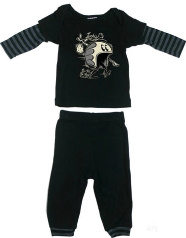 The ONE FOR THE ROAD Toddler Pajama Set