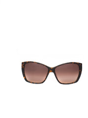 The LE SABOTEUR Sunglasses - Tortoise+Moss Frames w/ Brown Gradient Lenses