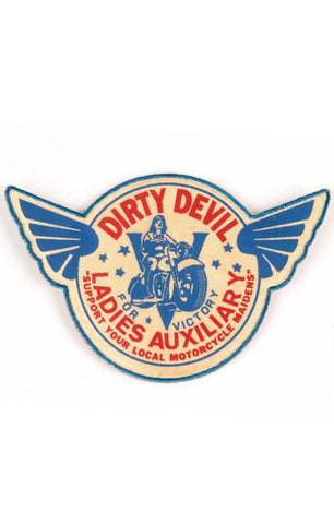 The LADIES AUXILIARY Printed Patch